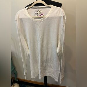 NWT American Rag Brigth White Waffle Knit Sweater Size XXL Men